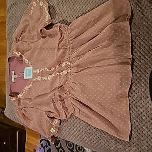 Large pink top Hayden